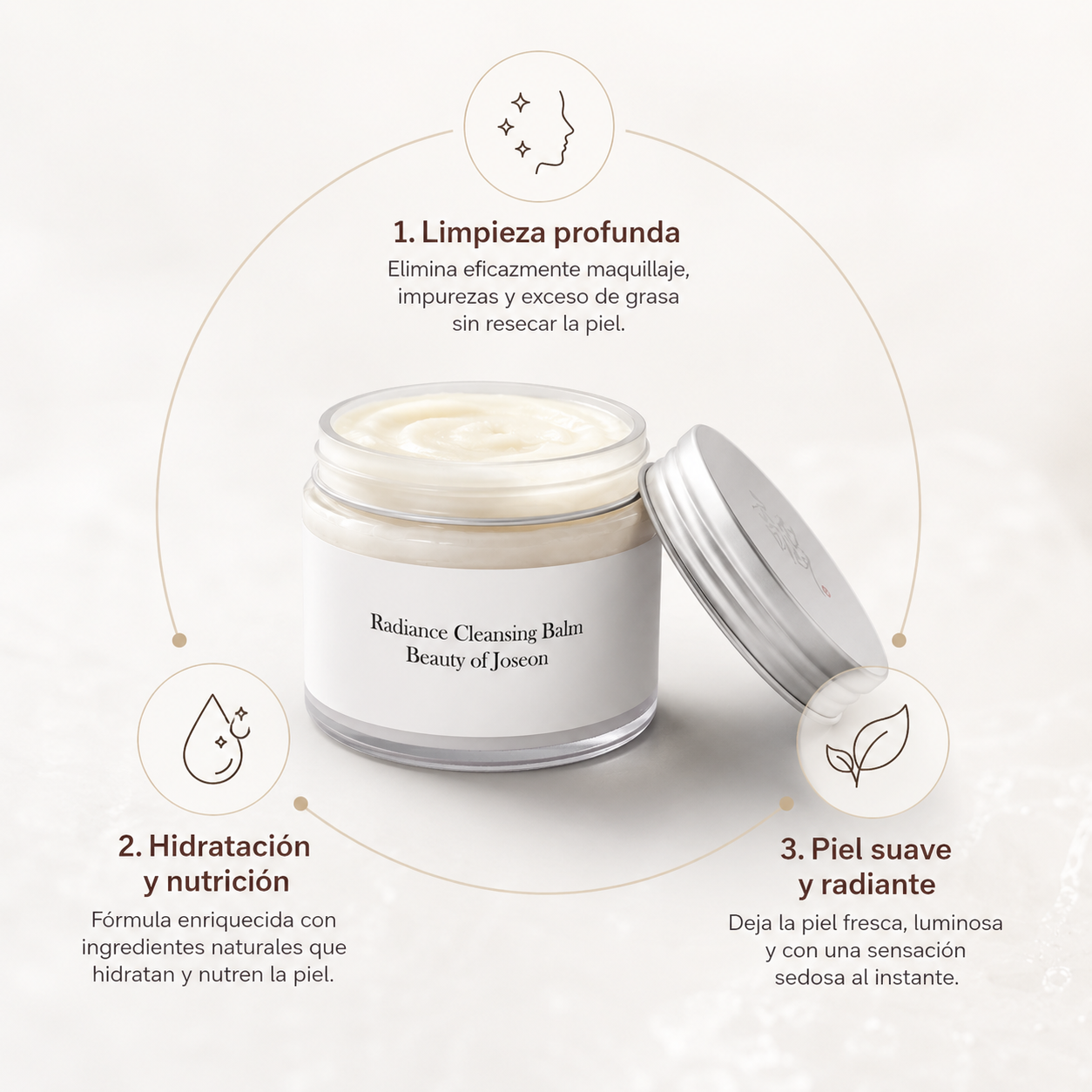Beauty Of Joseon Balsamo Limpiador: Piel limpia, suave e hidratada